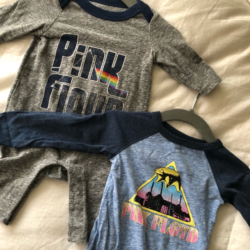 Pink Floyd onesie